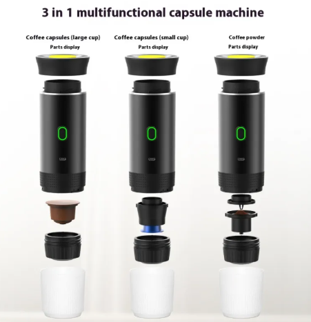Portable Capsule Coffee Machine – Compact Espresso Maker for Travel & Home