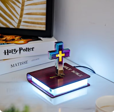 Magnetic Levitating Starry Sky Ornament – Floating LED Home Decor