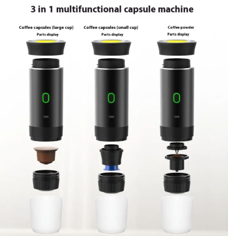Portable Capsule Coffee Machine – Compact Espresso Maker for Travel & Home - Hearth&Hive